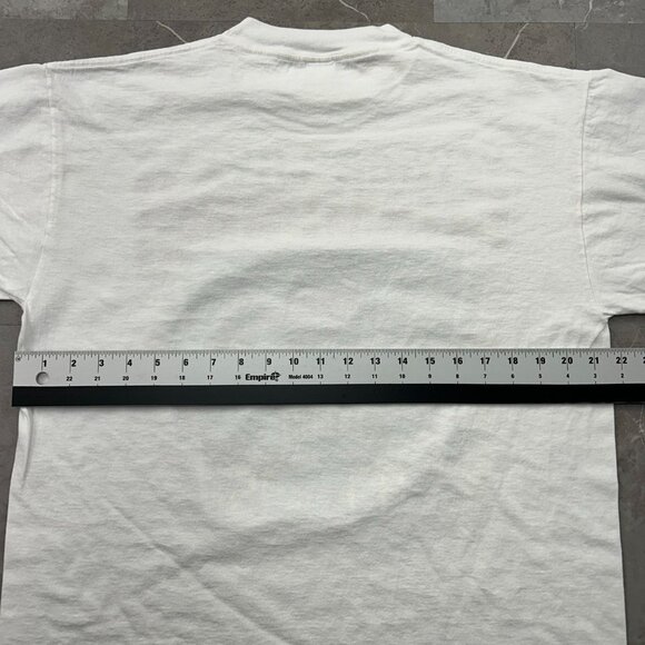 90s Vintage Chicago Bulls Graphic Tee Mens Large NBA Champions Short Sleeve - Picture 6 of 8